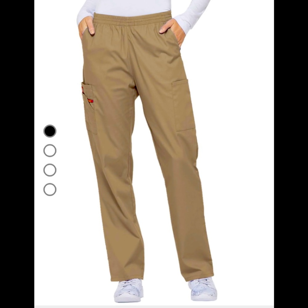 Dickies Women's EDS Signature Tapered Leg Cargo Scrub Pants